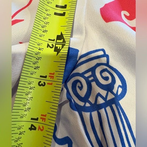 Peach brand Graffic Style wide leg pants women’s Medium NWT - Picture 9 of 11